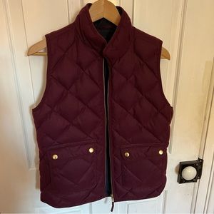 Jcrew quilted vest, Small